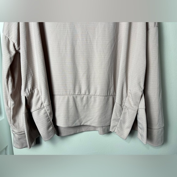 Blush Pink Mondetta Performance + Luxury Long Sleeve Hooded Shirt - Picture 6 of 6